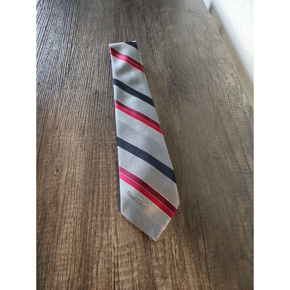 Oscar‎ De La Renta Tie Vintage